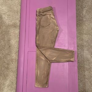 Polo Ralph Lauren The Tompkins Skinny Camel Acid Wash Jeans Size